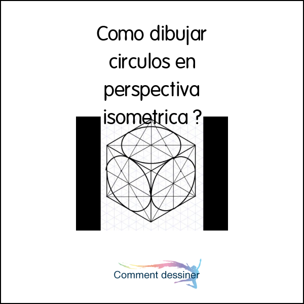 Como dibujar circulos en perspectiva isometrica